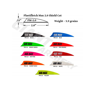 AAE Plastifletch Max 2.0 Vanes 
